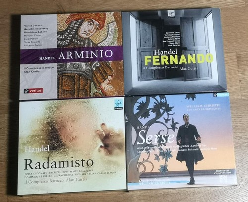 Handel four opera boxsets - handel, boxsets-