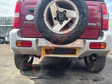 SUZUKI JIMNY 1998-2009 Complete Rear Bumper in Silver