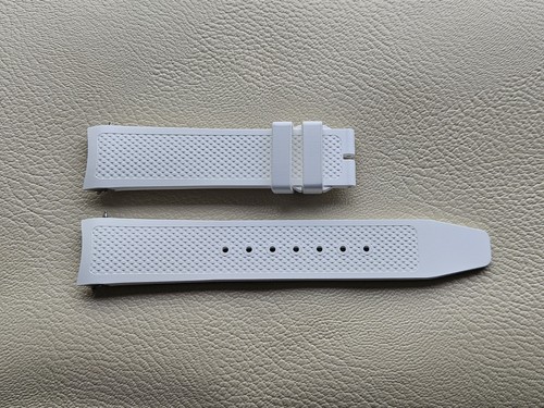 Iwc white rubber - rubber, strap
