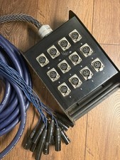 12 Way 15M XLR Snake & Stage