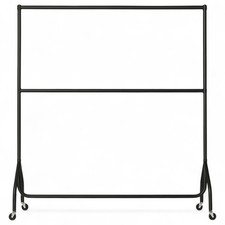 2-Tier Black Heavy-Duty