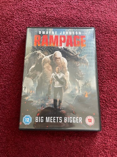 Rampage dvd dwayne - (2018),