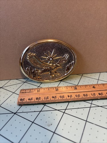Vintage belt buckle - belt, flying