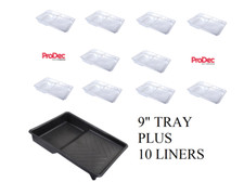 Prodec 9" Paint Tray + 10 x