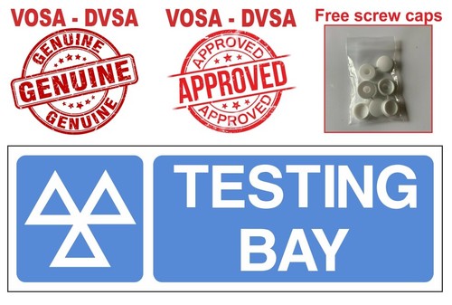 Mot testing bay sign - bay,