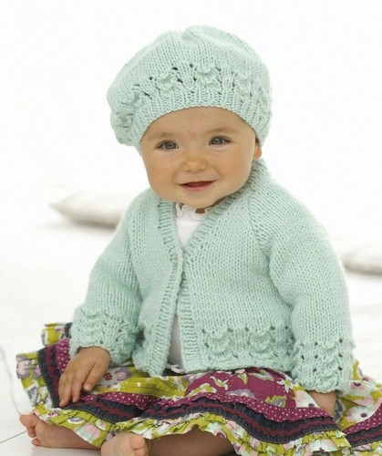 Baby child knitting - ,