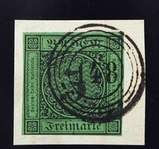 1853 Baden No. stamp: "148"