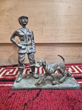 Vintage Brass Figurine of A