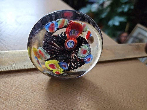 Glass paperweight 5cm - glass,