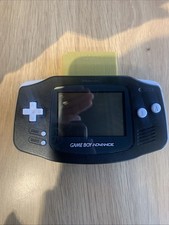 Black Game Boy Advance Original Authentic Tested Fully Working Great Condition