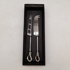 Culinary Concepts Polished Knot Traditional & Soft Cheese Knife Set (#H1/11)