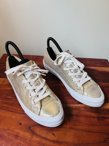 Converse all star leather - all, gold
