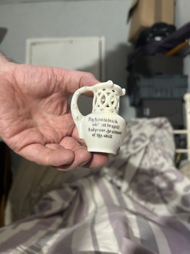Crested china puzzle - china, jug