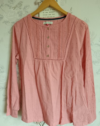 Bnwot fab cotton pink peach - fab, /peach