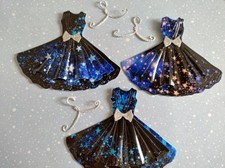 SET OF  3  SPARKLY EFFECT