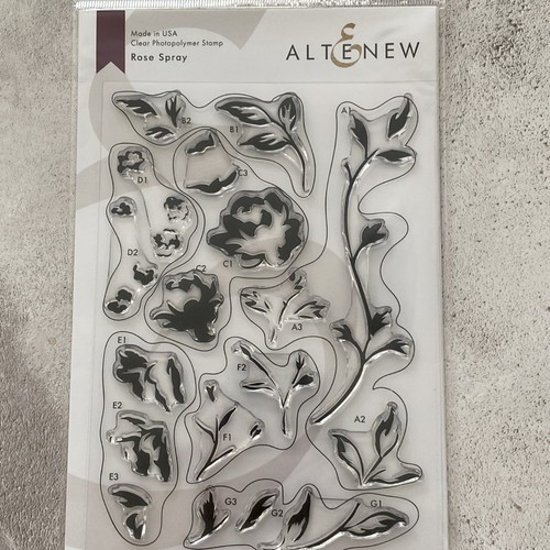Altenew rose spray clear - altenew,