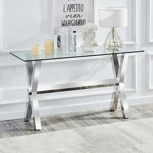 Crossley clear glass - crossley, console