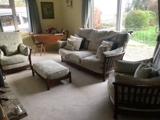 ercol 4 piece suite ‘ renaissance’ good condition