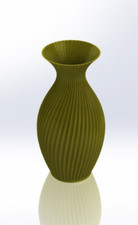 3D Printed Spiral Swirl Vase