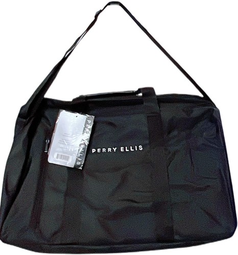 Perry ellis black duffle - perry,