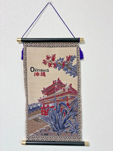 Okinawa shuri red castle wall - castle,