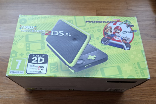 Nintendo 2ds black and lime - 2ds,