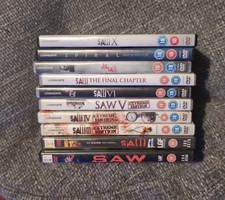 Saw 1-10 Horror Franchise Dvd