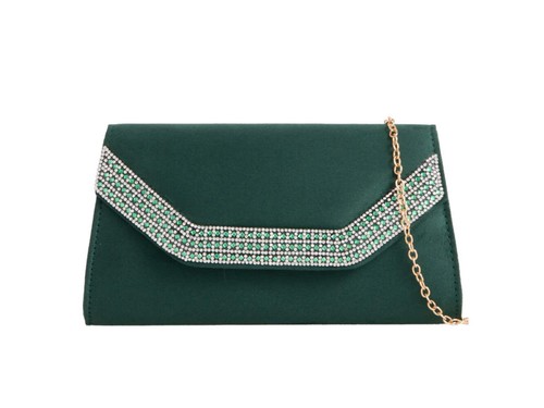 Emerald green crystal - green,