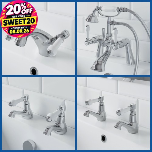 Traditional bathroom chrome - traditional,