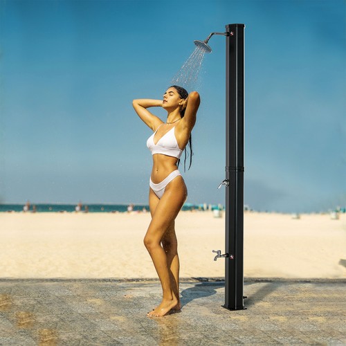 Outdoor solar shower hot - shower, w/