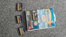 vtech, v.reader/storio cartridges, shrek, thomas and scooby doo