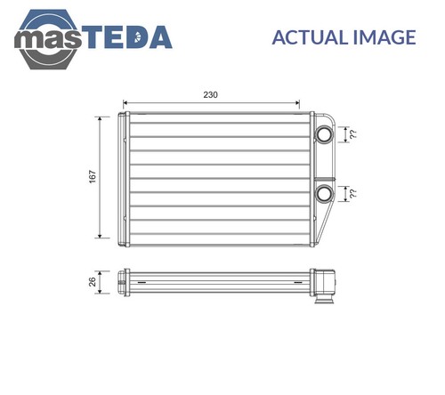 811514 heater radiator - 811514,