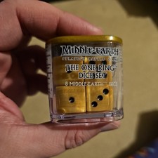 The One Ring Dice Set LOTR MESBG Games Workshop Citadel