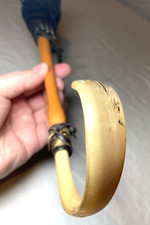 Vintage Black Silk Umbrella