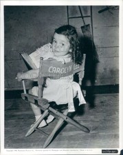 1940 Press Photo Cute Child