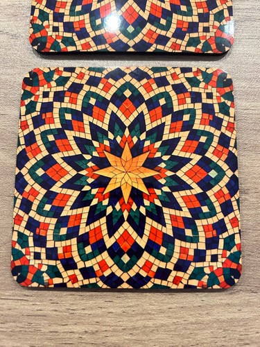 Bright mosaic effect mandala - effect,