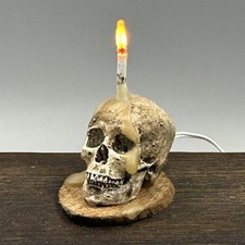 Dolls House 1:12 Skull Light