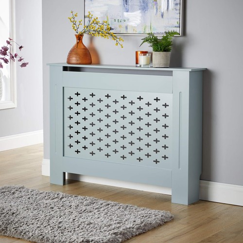 Medium grey radiator - grey, cover
