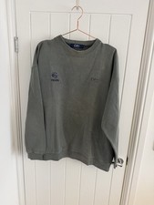 Khaki Washed Crew Neck