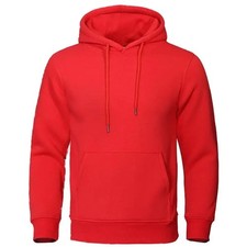 Mens Fleece Hoodie Sweatshirt