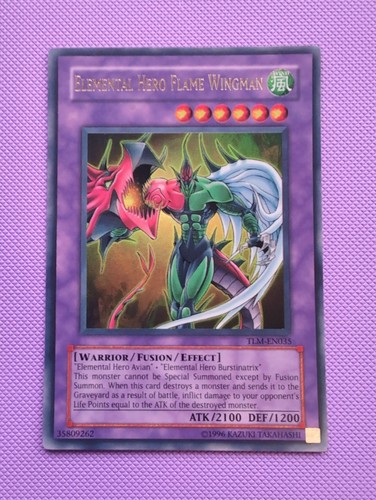 Elemental hero flame wingman - hero,