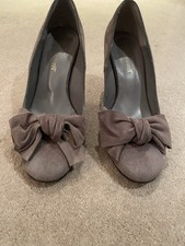 LK Bennett Grey Suede Shoes