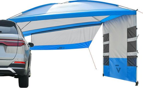 Versatile vehicle awning with - awning,
