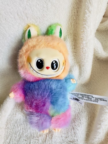 Rainbow plush monster - plush, doll