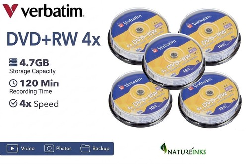 Verbatim blank dvd rw - verbatim, dvd+rw