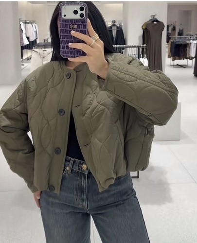 Zara oversized quilted - zara, short