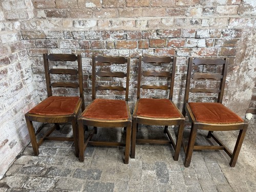 Set four dining chairs - set,