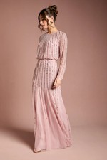 Coast Blush Maxi Dress Womens