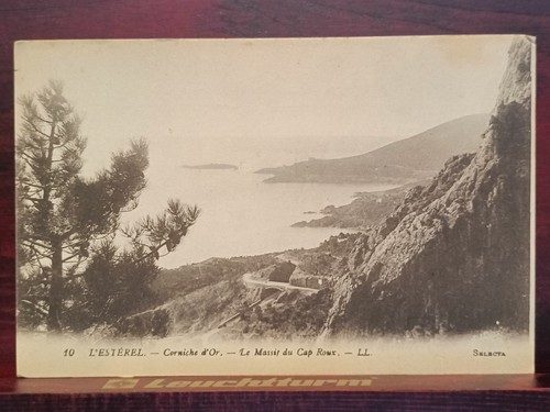 Old postcard esterel - old,