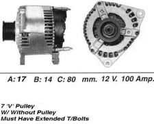 WAI Alternator for Land Rover